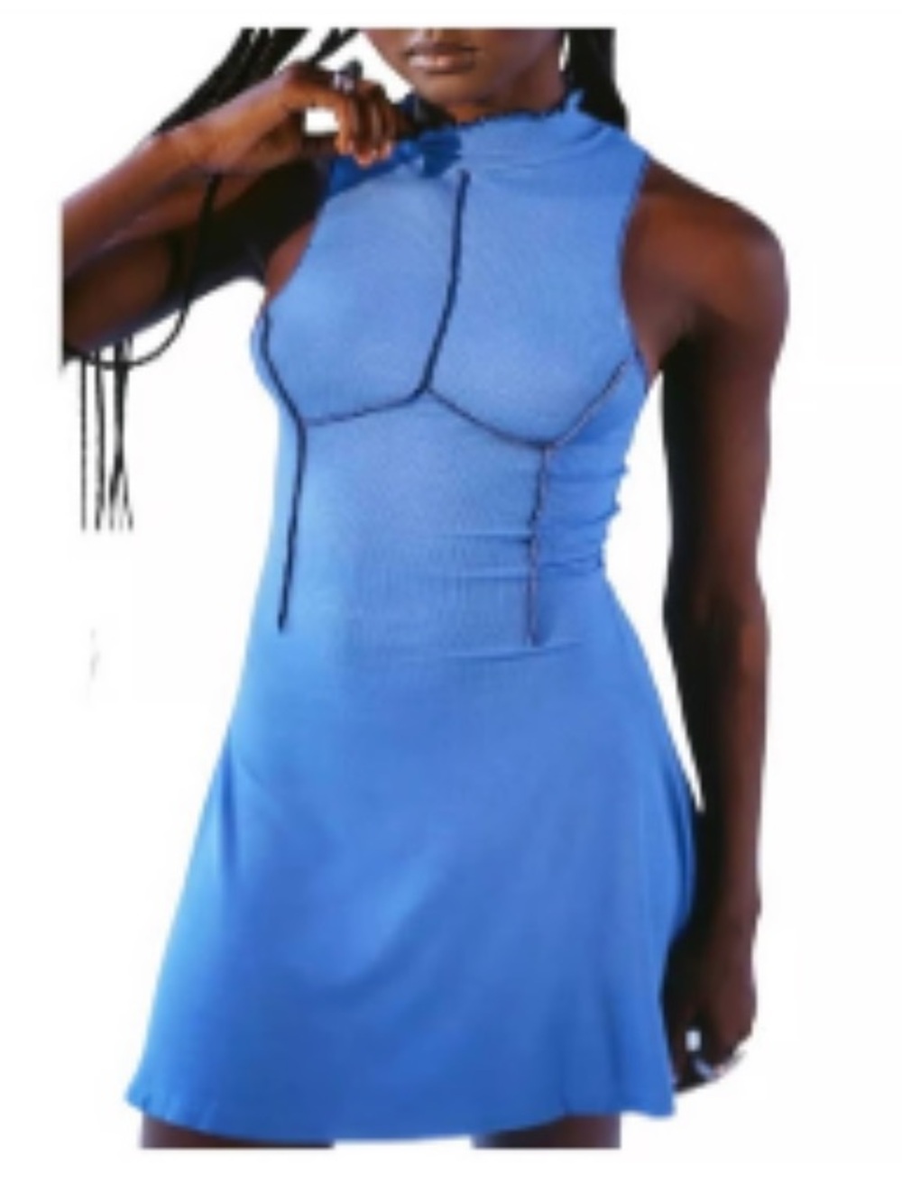 Urban Outfitters Deja Seamed Mini Dress